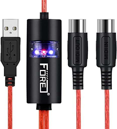 Fore USB-to_MIDI Adapter - Affordable Buzzers